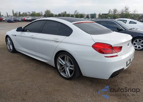 2014 BMW 650I Gran Coupe из США, поврежденный, VIN WBA6B2C5XED129108